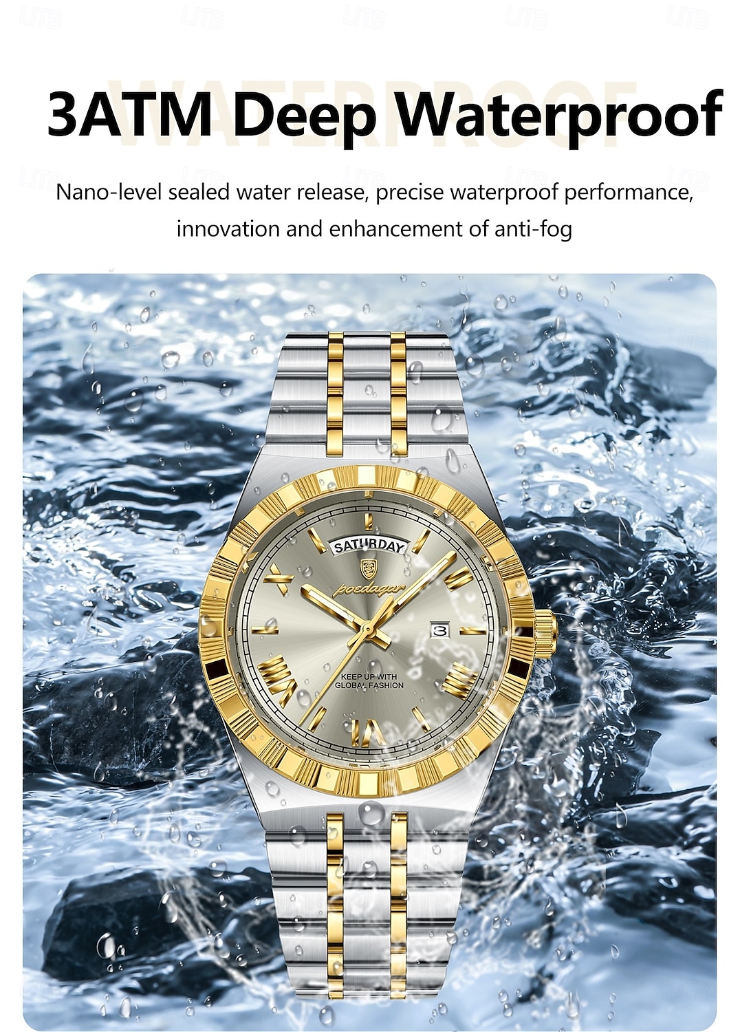 675 New Ultra-thin Stainless Steel Business Classic Men's Watch, Waterproof Luminous Quartz Wristwatch 2026 - $36.99 –P5
