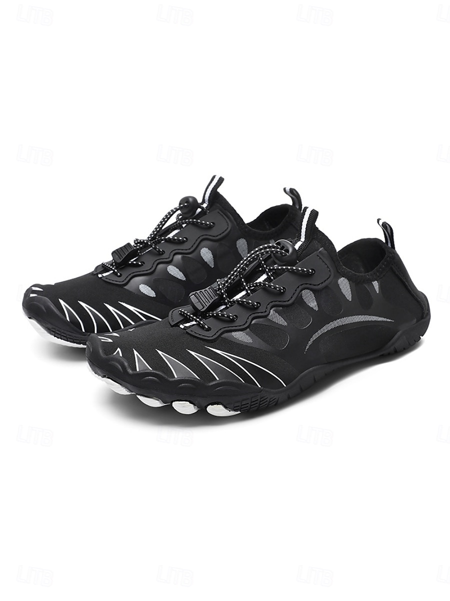 Scarpe da acqua da uomo arancioni e nere ad asciugatura rapida, leggere, traspiranti e antiscivolo, ideali per attività acquatiche, passeggiate in spiaggia, nuoto, kayak, trekking fluviale e avventure all'aria aperta. del 2026 a $29.99 –P14