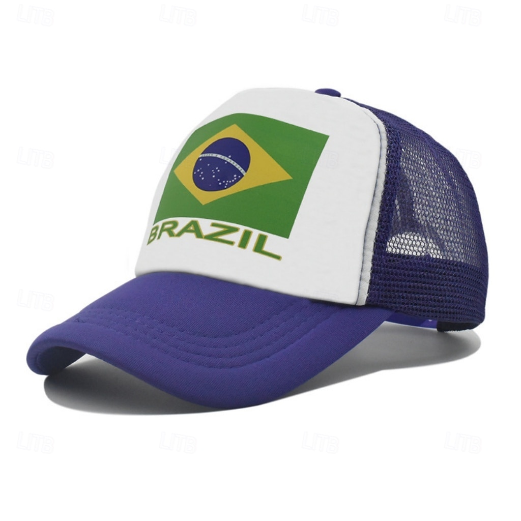 בגדי ריקוד גברים כובע בייסבול כובע שמש פול שחור פּוֹלִיאֶסטֶר טלאים אופנתי סגנון רחוב יום יומי יומי בָּחוּץ חופשה דגל ציטוטים ואמירות הגנה מפני השמש קרם הגנה נשימה 2026 - $4.49 –P11