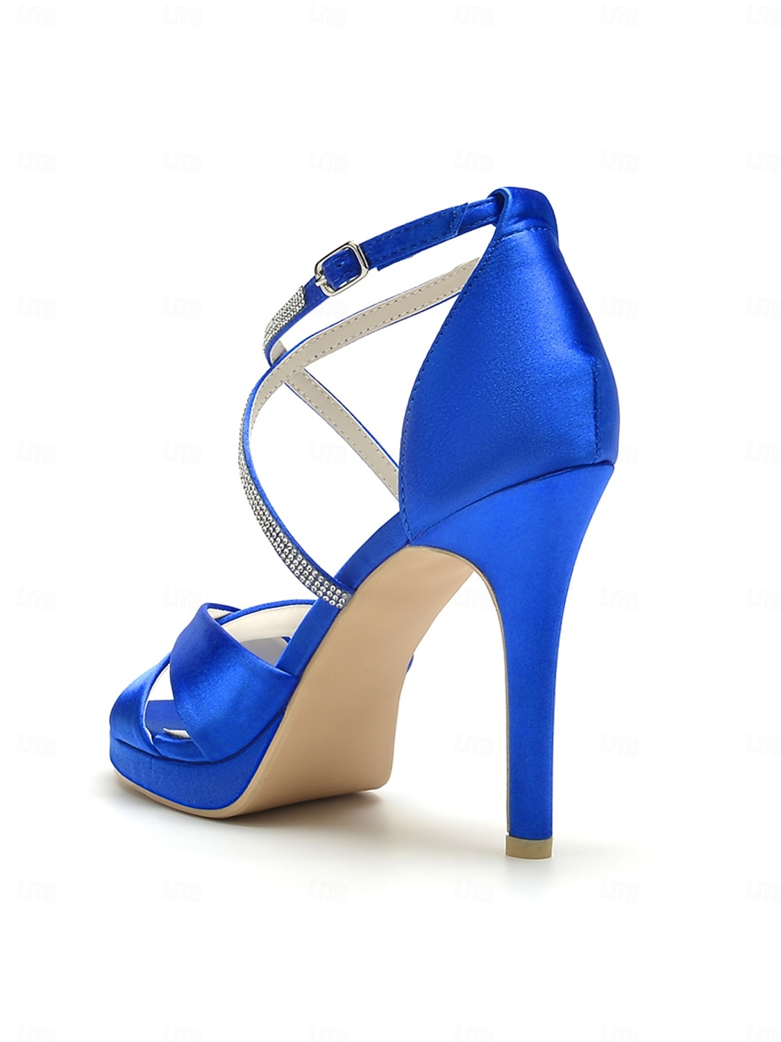 scarpe con plateau argentate da donna - eleganti décolleté da sposa per matrimoni in città del 2026 a $64.99 –P2