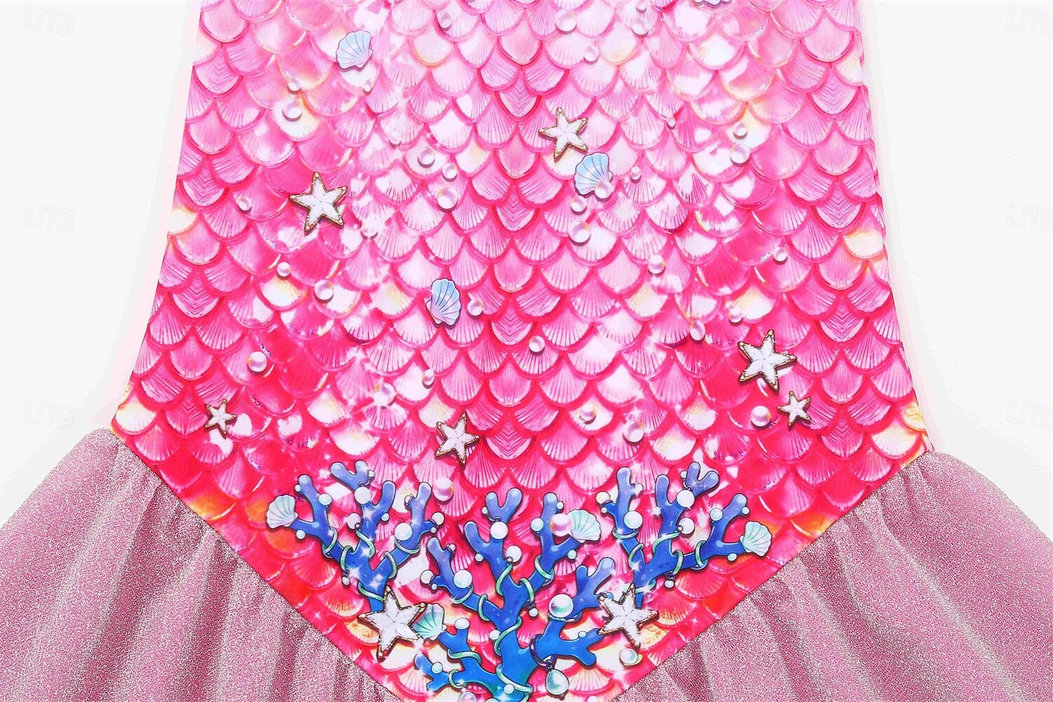 Mermaid Princess Dress Swimwear Movie Cosplay for Girls' Kid's Masquerade Party Holiday Festival 2026 - $22.99 –P10