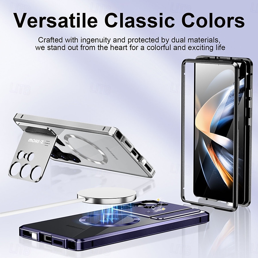 telefon Maska Pentru Samsung Galaxy S26 Ultra Noutate Cu Magsafe rezista Detașabil și Protecție de Ecran Retro MetalPistol ABS + PC 2026 - $32.99 –P13