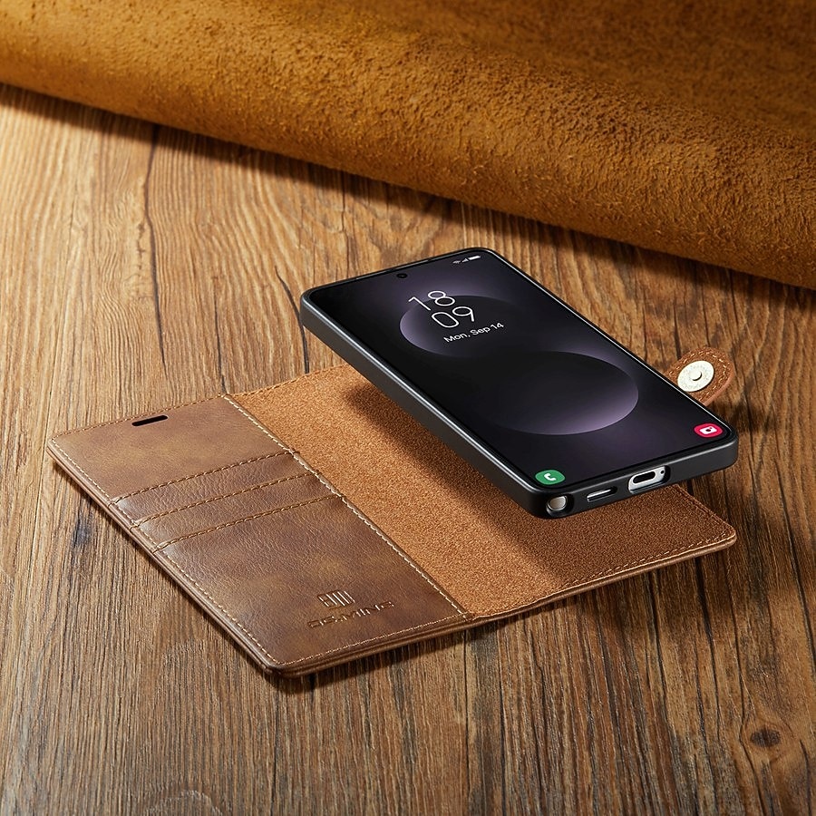 Phone Case For Samsung Galaxy S26 S26 Plus S26 Ultra Flip Cover Full Body Protective Retro Genuine Leather 2026 - $22.99 –P13