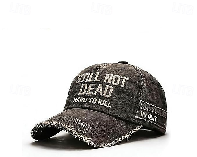Cappellino da baseball Still Not Dead per uomo, cappello regolabile Hard to Kill, cappello da papà con umorismo vintage, cappello sportivo casual per esterni, cappello da baseball resistente in stile del 2026 a $21.99 –P13