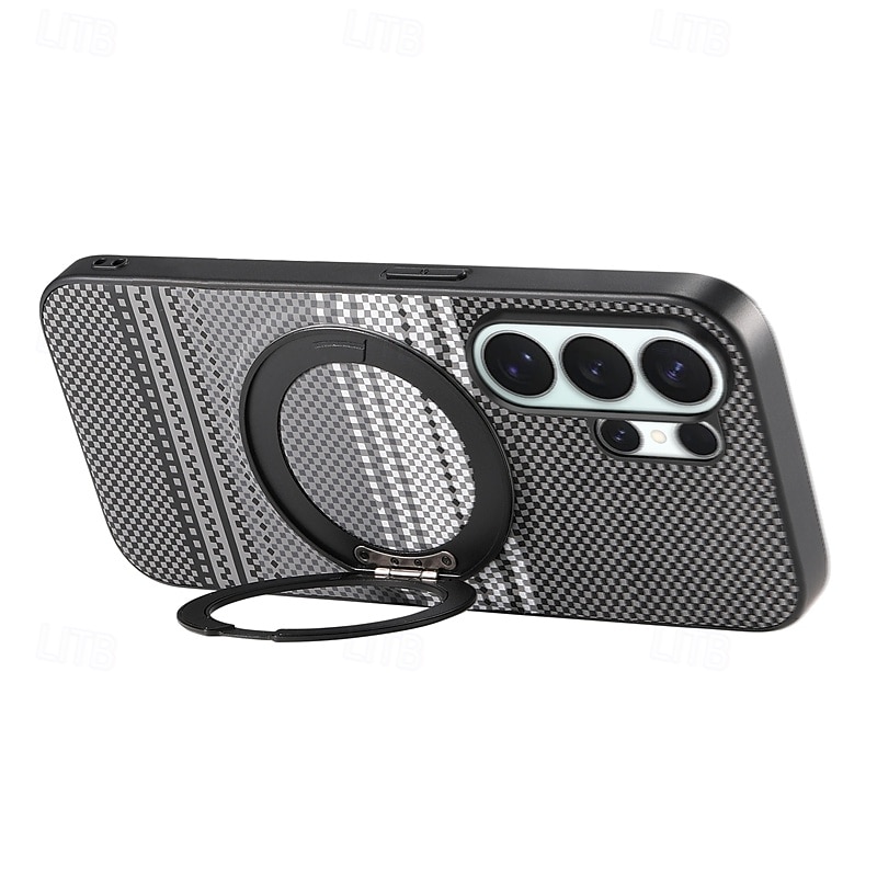 Phone Case For Samsung Galaxy S26 S25 Edge S24 FE S23 Ultra Plus A56 A36 A26 A16 A35 5G A15 Magnetic Adsorption with Stand Holder Shockproof TPU PU Leather 2026 - $16.99 –P7