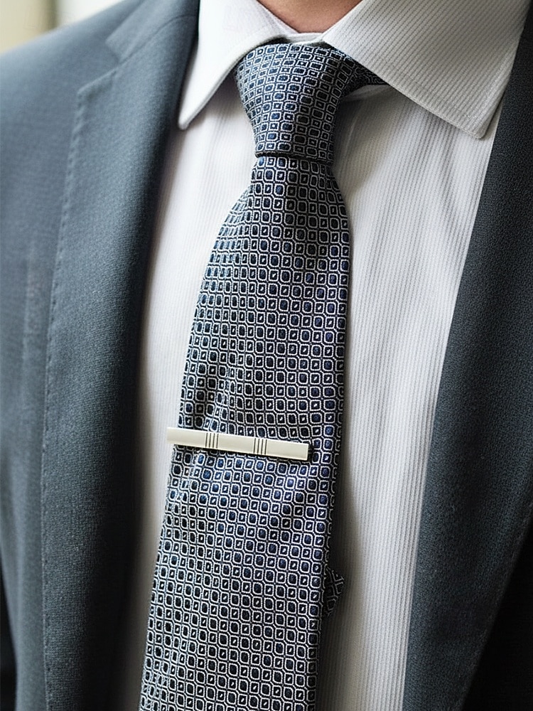 Мужские зажимы для галстука из сплава – разнообразные модели, элегантный дизайн, идеально подходят для свадеб, вечеринок и деловых поездок. 2026 - kr.92 –P1