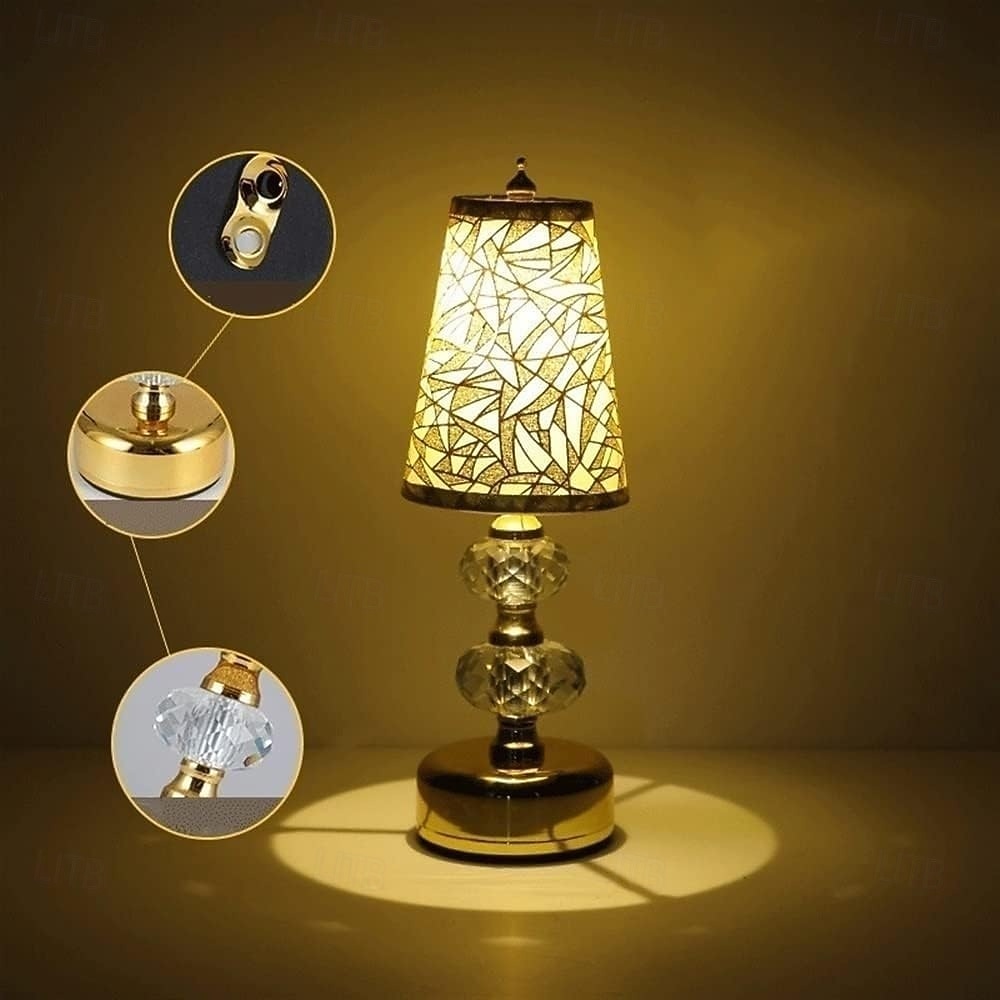 Lampă de masă modernă, iluminat nordic pentru dormitor, cu abajur din material textil, lampă de masă mică pentru birou, pentru living, birou 2026 - $31.99 –P1