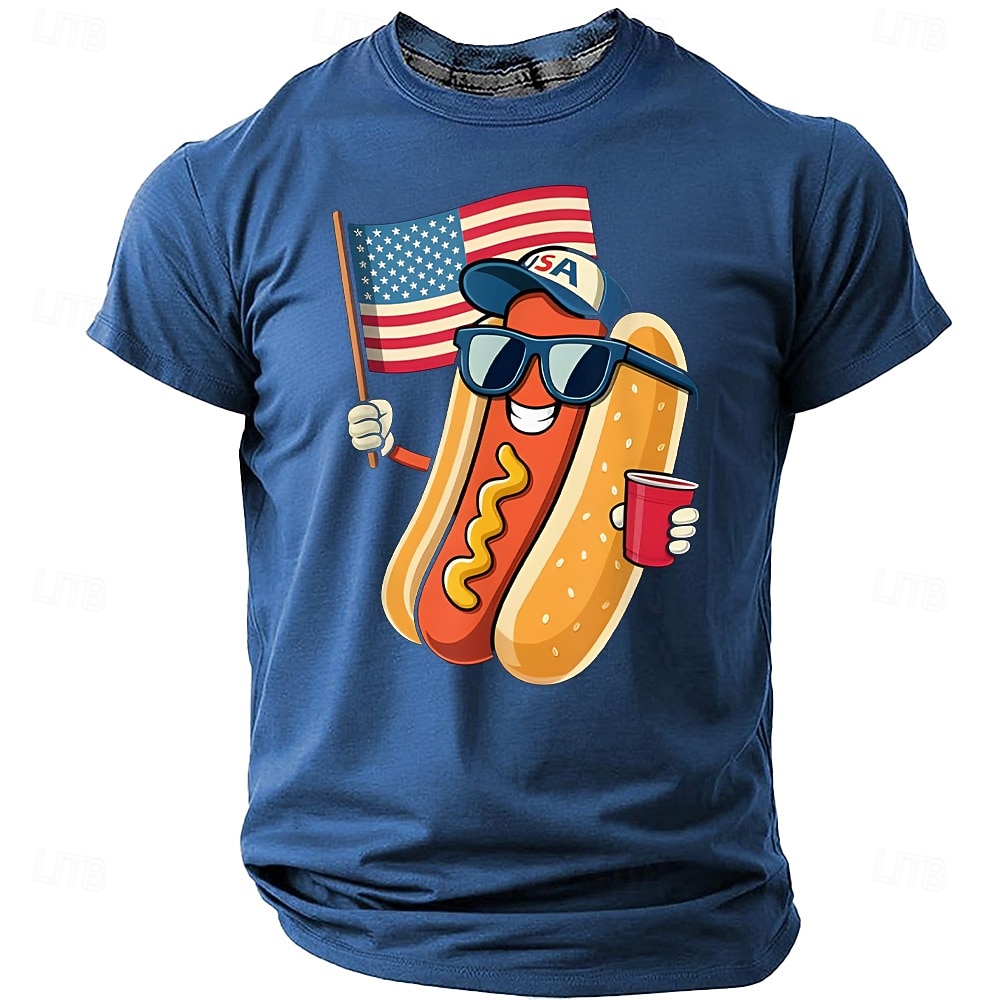 4 luglio 2026 250° Giorno della Memoria T-Shirt grafica Designer Patriottico uomo del 2026 a $22.99 –P1