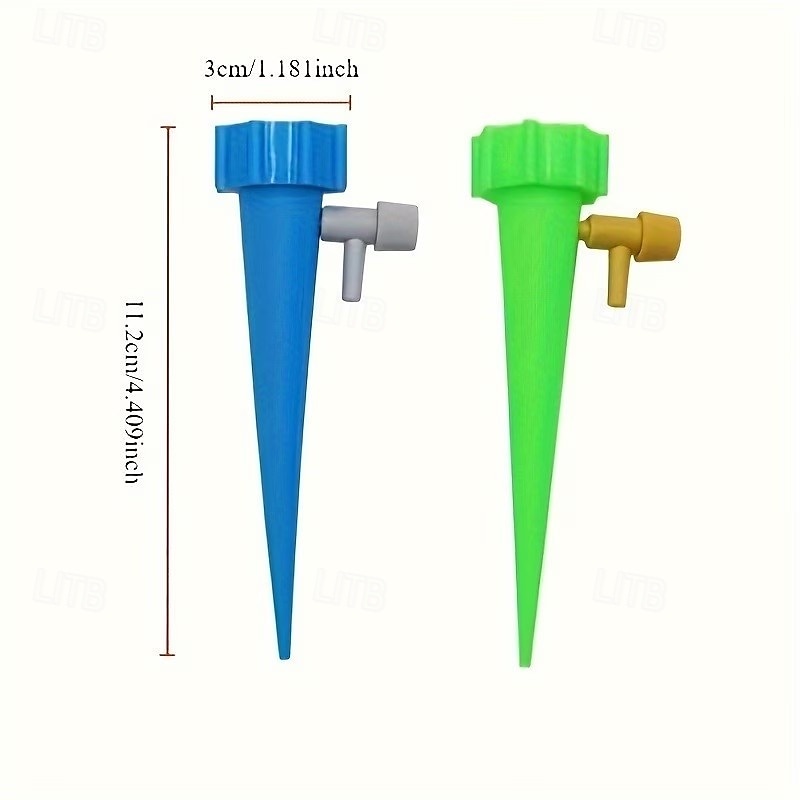 20PCS Self-Watering Spike Set for Drip Irrigation – Automatic Plant Watering System, Precise Moisture Control for Indoor, Garden & Office Plants, Stable Water Flow Management 2026 - €8.19 –P7