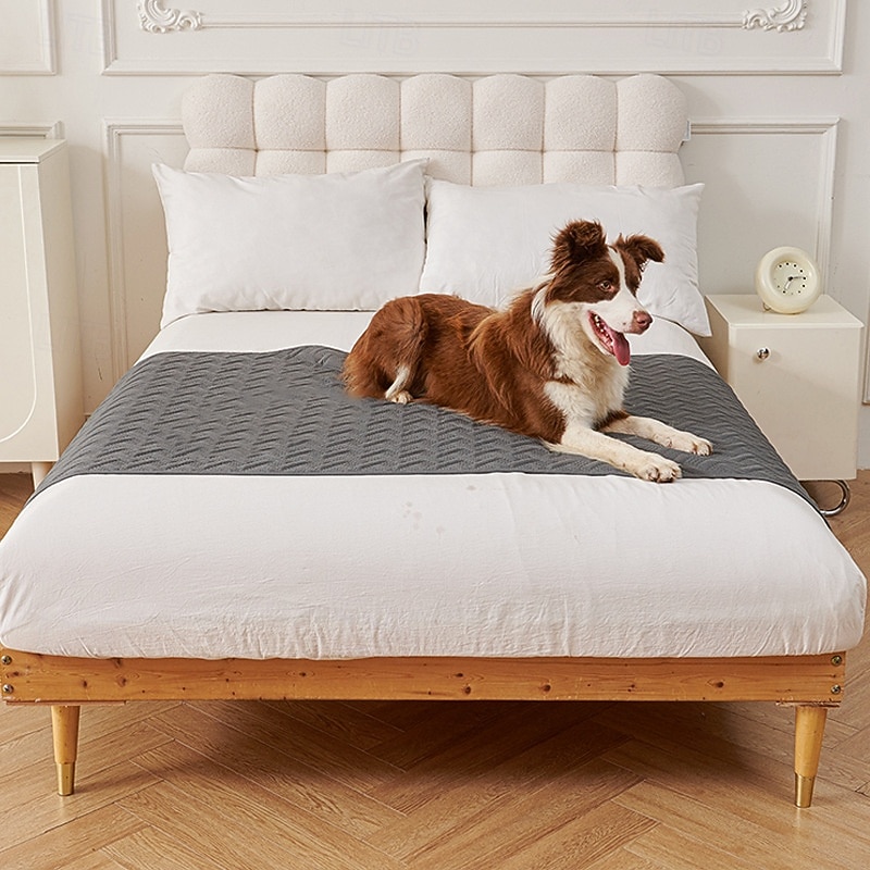 Alfombrilla ultrasónica impermeable para mascotas, protector de cojín de sofá, apto para mascotas, antideslizante, resistente a arañazos y orina, funda de sofá para perros y gatos 2026 - $23.99 –P4