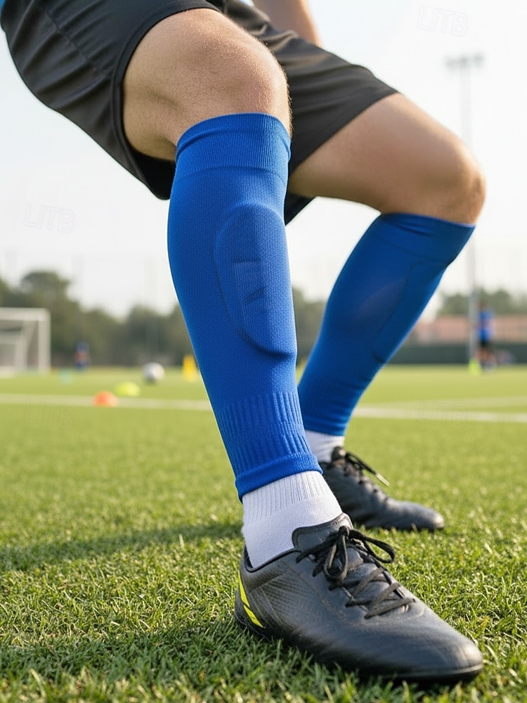 Fußball-Schienbeinschoner für Herren, aus Polyester, in verschiedenen Farben und Größen für Erwachsene und Jugendliche, geeignet für Fußballtraining, Spielbetrieb und Mannschaftstraining. 2026 - $11.99 –P1