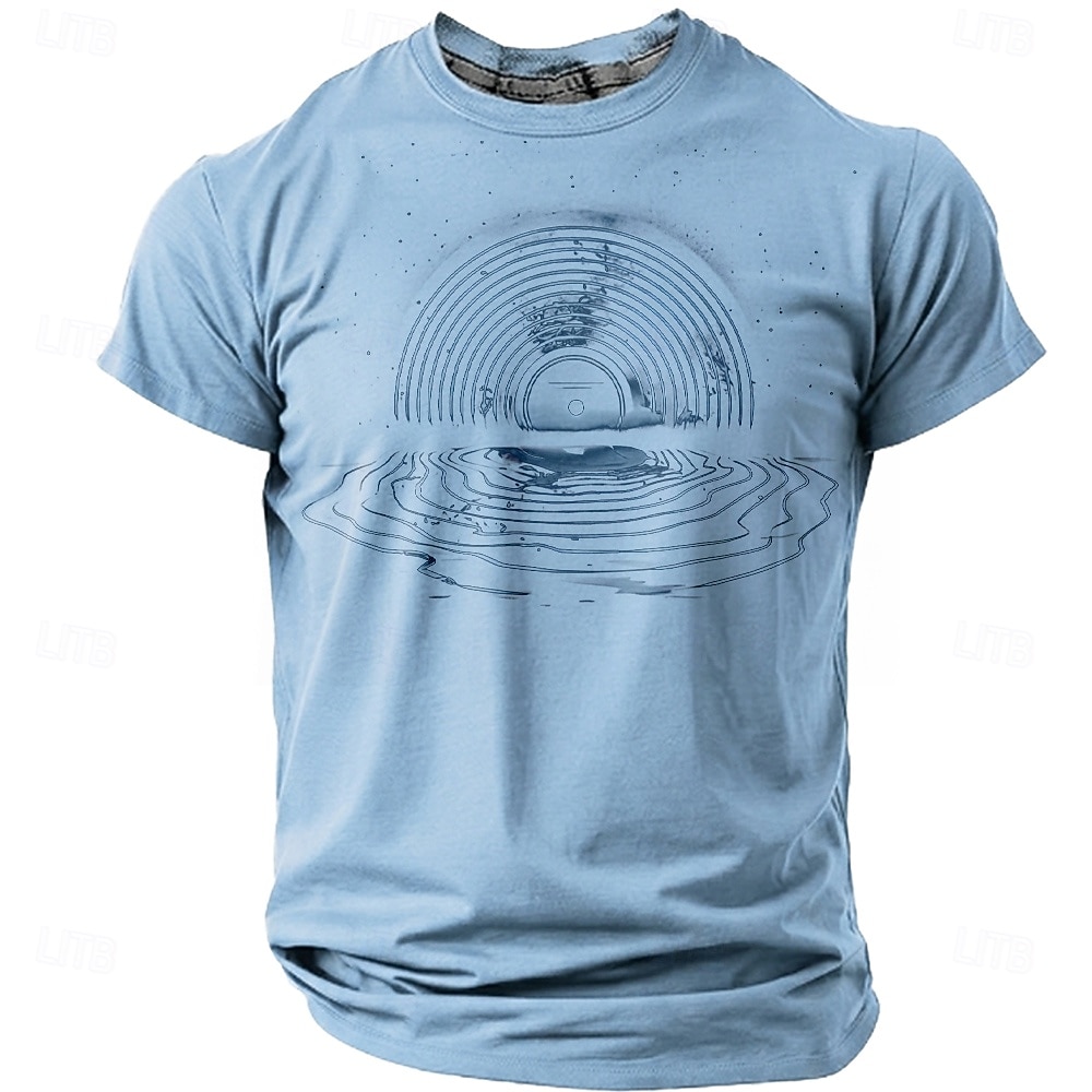 Hombre Música Argot divertido Camiseta Manga Corta Camiseta Impresión 3D Cuello Barco Camisa Moda Diario Diario Calle Negro Rojo Verano Primavera Ropa S M L XL XXL XXXL 2026 - $21.99 –P8