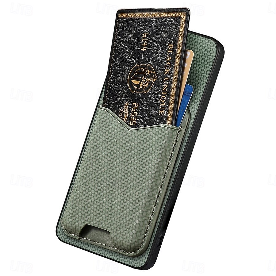 telefon Maska Pentru Samsung Galaxy S26 S26 Plus S26 Ultra Capac Spate Portofel Card rezista Suport Inel Cataramă inel Retro TPU PU piele 2026 - $12.99 –P4