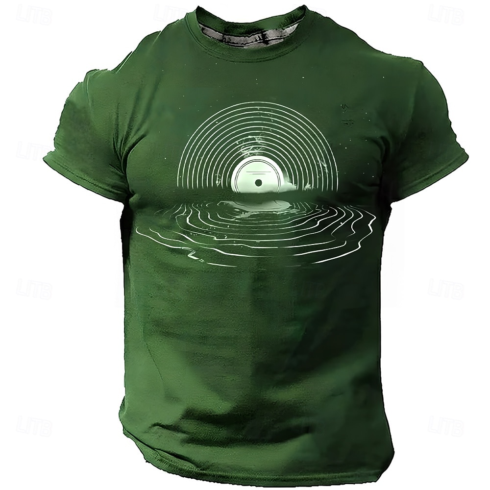 Hombre Música Argot divertido Camiseta Manga Corta Camiseta Impresión 3D Cuello Barco Camisa Moda Diario Diario Calle Negro Rojo Verano Primavera Ropa S M L XL XXL XXXL 2026 - $21.99 –P2