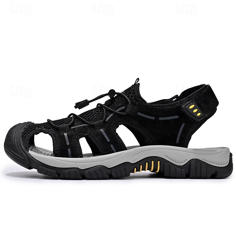 Sandálias masculinas para atividades ao ar livre, com design durável e respirável, tiras ajustáveis e sola antiderrapante. Perfeitas para caminhadas, atividades aquáticas, férias na praia e uso casual no verão. de 2026 por $54.99 –P11