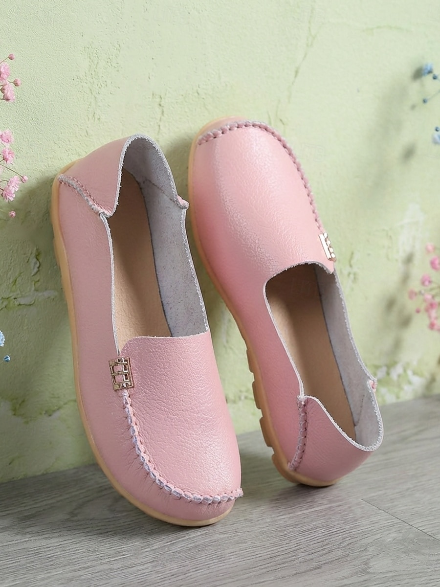 Женские желтые мокасины-лоферы, удобные повседневные туфли без шнурков, мягкие легкие прогулочные туфли для повседневной носки, путешествий и работы. &отдых в выходные 2026 - $26.99 –P3