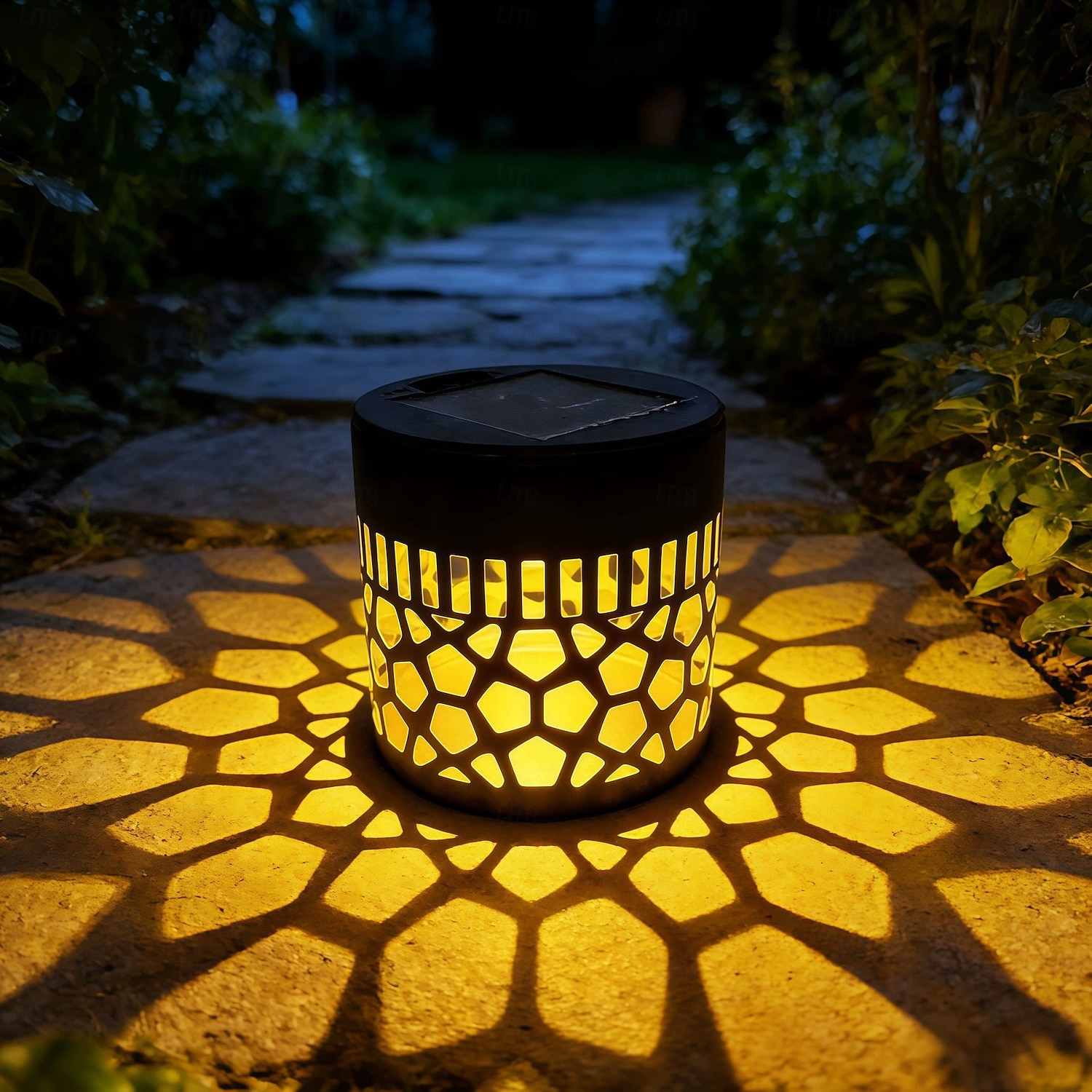 2/4 peças de projetor solar de parede para jardim externo, iluminação paisagística, decoração de pátio, garagem e varanda. de 2026 por $26.99 –P2