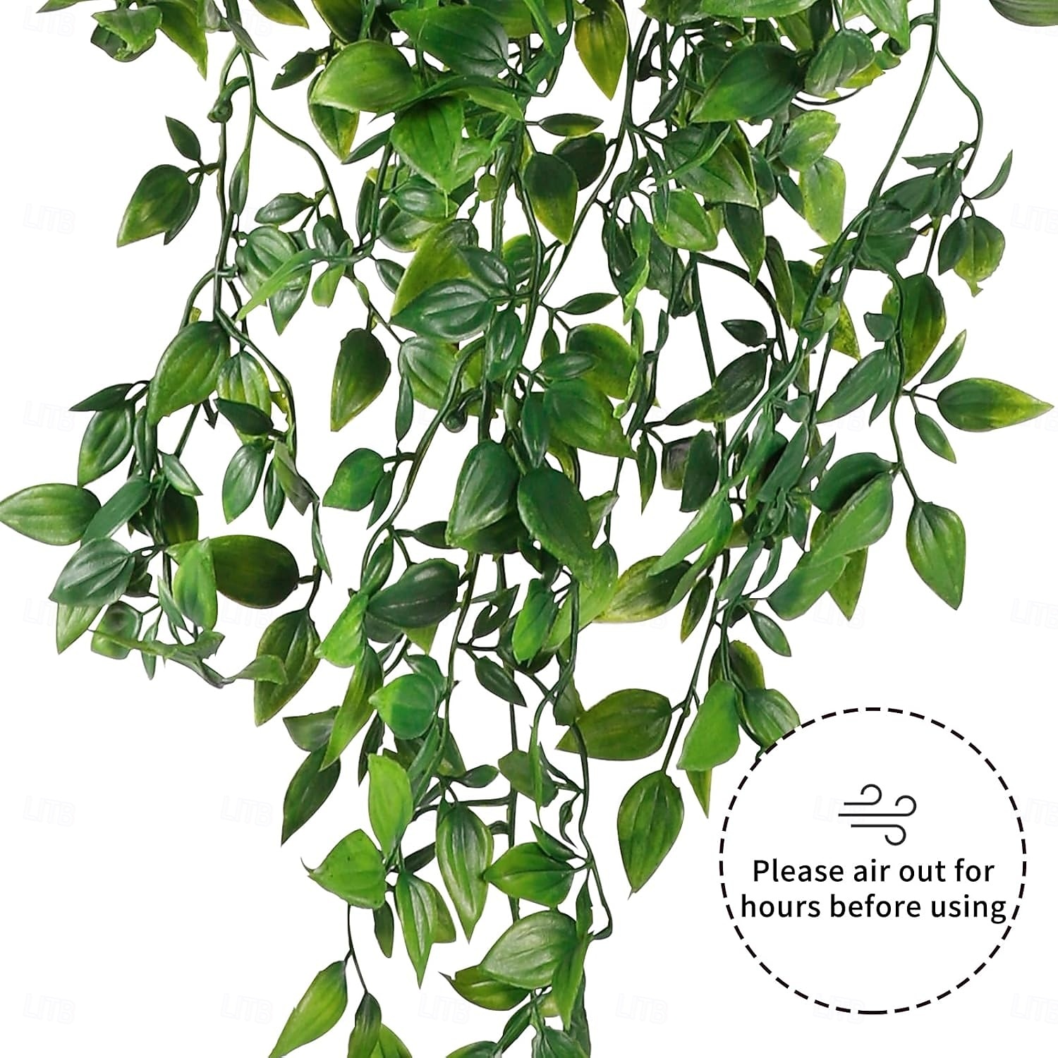 Confezione da 2 piante finte sospese, piante artificiali in vaso per interni ed esterni, decorazioni estetiche per ufficio, soggiorno, mensole, piante rampicanti finte sospese, piante artificiali del 2026 a $16.99 –P5