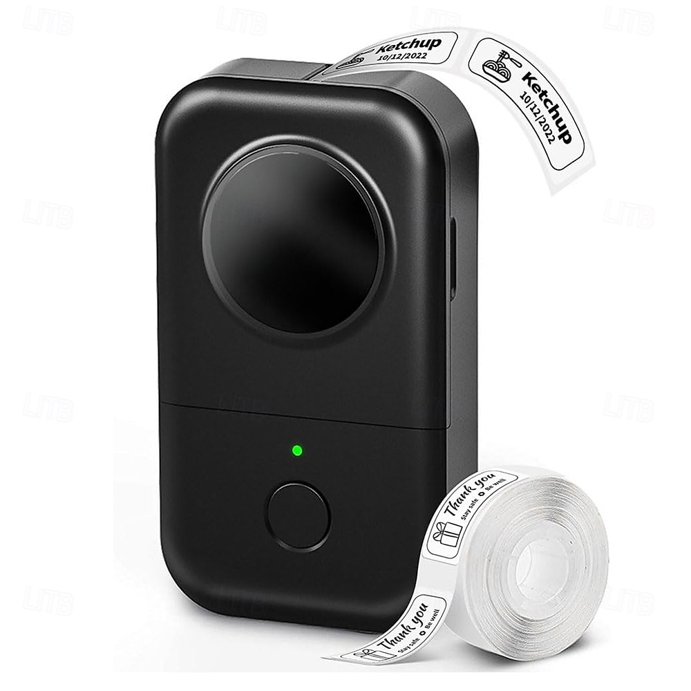 Bluetooth-Mini-Etikettendrucker, tragbarer Thermodrucker, kompakte wiederaufladbare Etiketten für Kinder, Schulen, Klassenzimmer und Lehrerbedarf, Etikettendrucker für Zuhause und Büro, kompatibel mit 2026 - $75.99 –P13