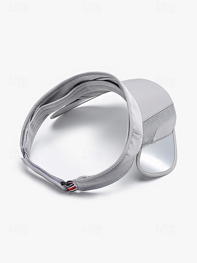 Γυναικείο ρυθμιζόμενο καπέλο ηλίου σε πολλά χρώματα από πολυεστέρα, αθλητικό καπέλο με αναδιπλούμενο γείσο, για γκολφ, τρέξιμο, τένις και casual υπαίθρια αθλητικά ρούχα 2026 - $11.99 –P7