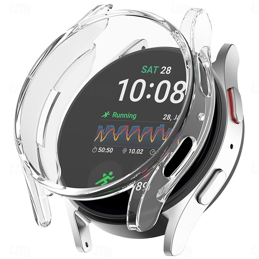 3 Pack Watch Case with Screen Protector Compatible with Samsung Galaxy Watch 7 40/44mm Scratch Resistant All Around Protective Shockproof TPU Watch Cover 2026 - $16.99 –P5