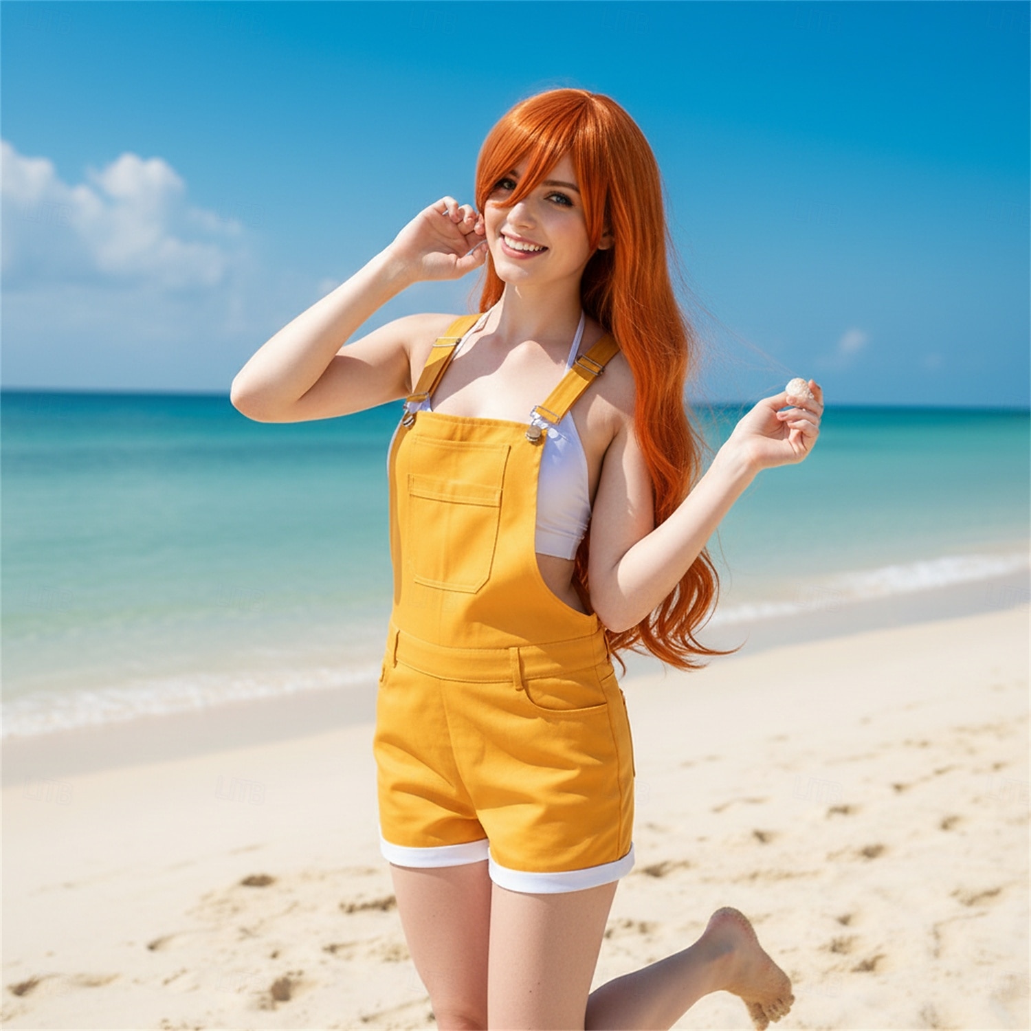 Ocean Adventurer Straw Hat Pirate Anime Outfits Cosplay Suits Masquerade Dailywear Anime Expo Costume For Women's Adults' 2026 - $55.99 –P1