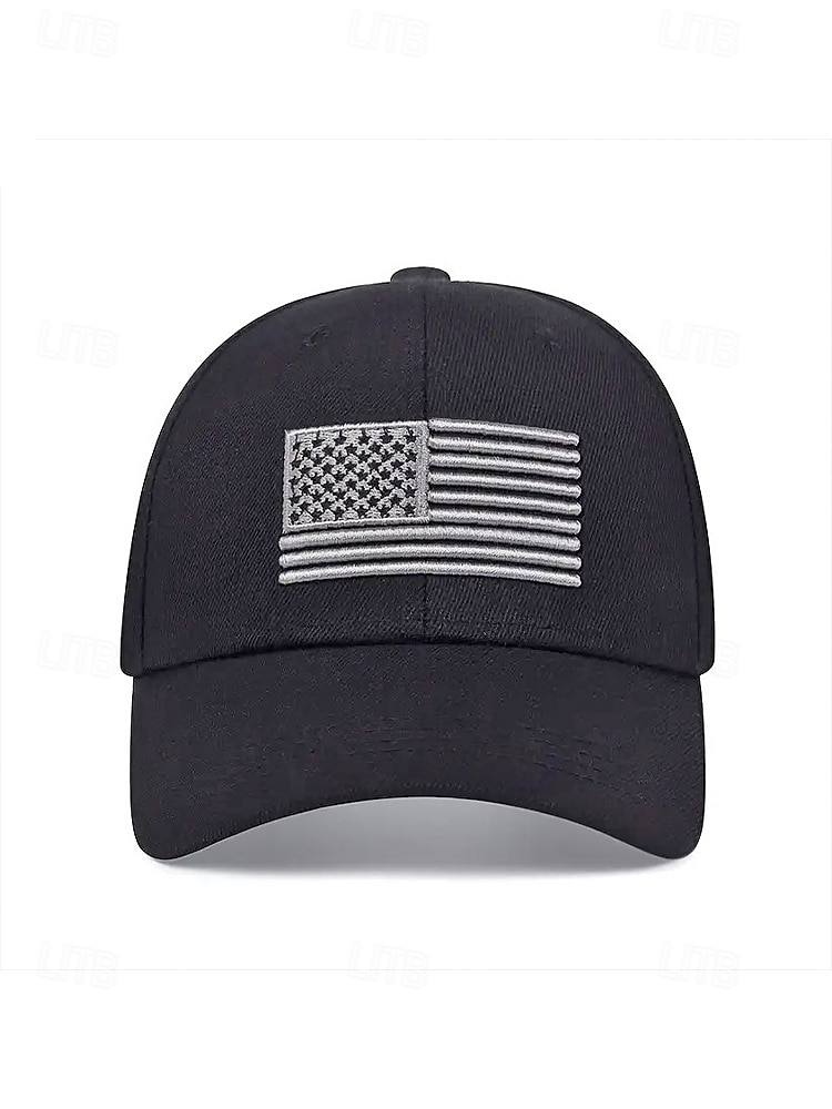 כובע בייסבול פוליאסטר רקום לגברים, כובע מתכוונן בצבעים שונים לכבוד יום השנה ה-250 לארה"ב, יום העצמאות, לבוש יומיומי וספורט חיצוני 2026 - $11.99 –P7