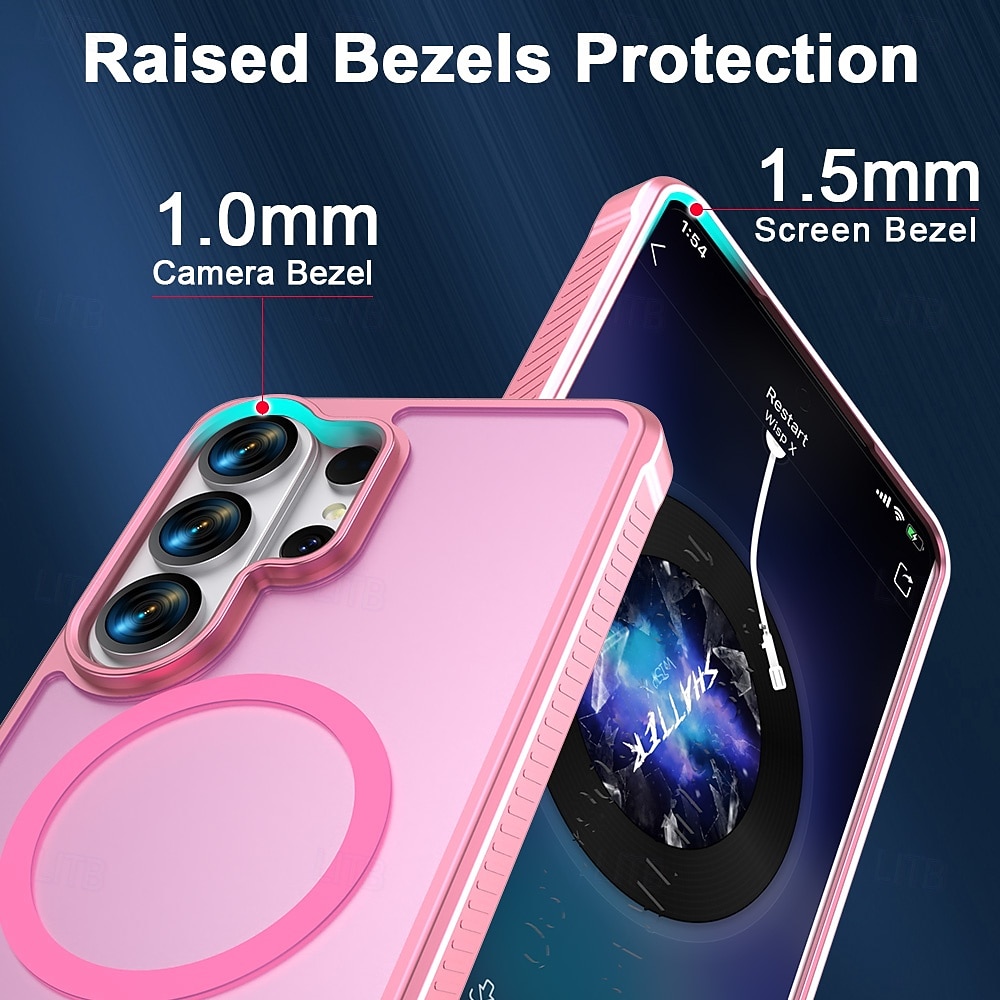 Phone Case For Samsung Galaxy S26 S26 Plus S26 Ultra Back Cover Support Wireless Charging TPU 2026 - $16.99 –P3