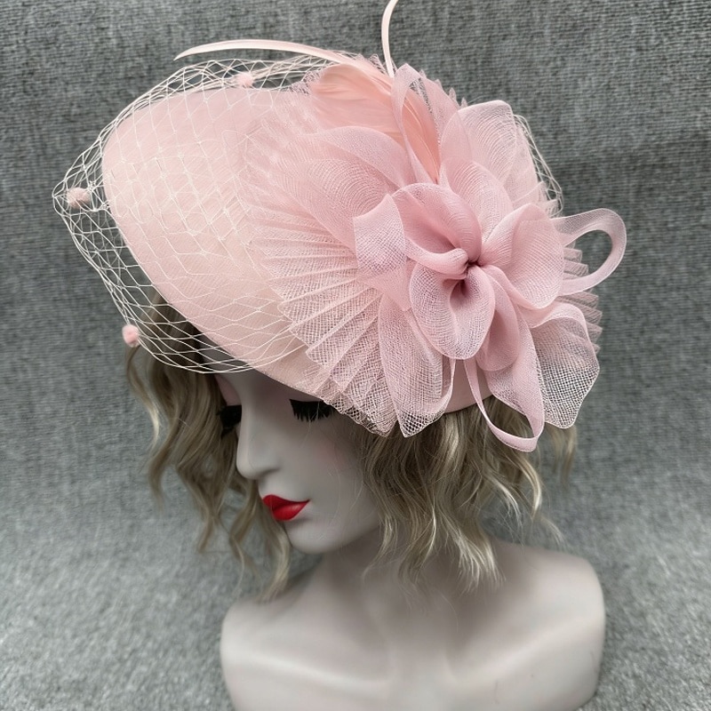 Fascinator Cotone Matrimonio Compleanno Vintage Carino Retrò Con Pizzo Copricapo Copricapo del 2026 a $22.99 –P5