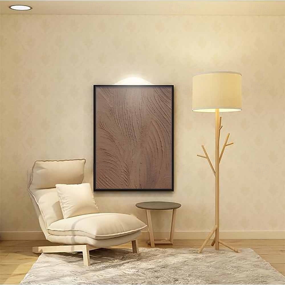 Handmade Oil Painting Canvas Wall Art Decoration Modern Wabi-Sabi Minimalist Abstract Texture for Home Decor Stretched Frame Hanging/Rolled Frameless Unstretched Painting 2026 - $57.99 –P4