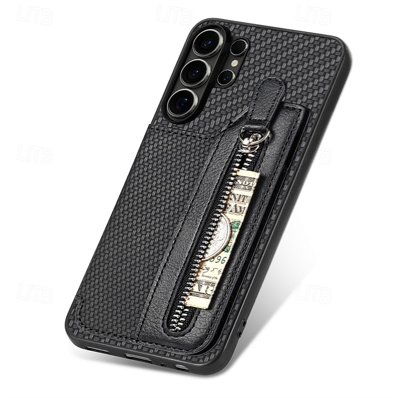 Phone Case For Samsung Galaxy S26 S25 Edge S24 FE S23 S22 Plus  Ultra A56 A36 A26 A16 A06 Wallet Case with Stand Holder Shockproof TPU PU Leather 2026 - $14.99 –P14