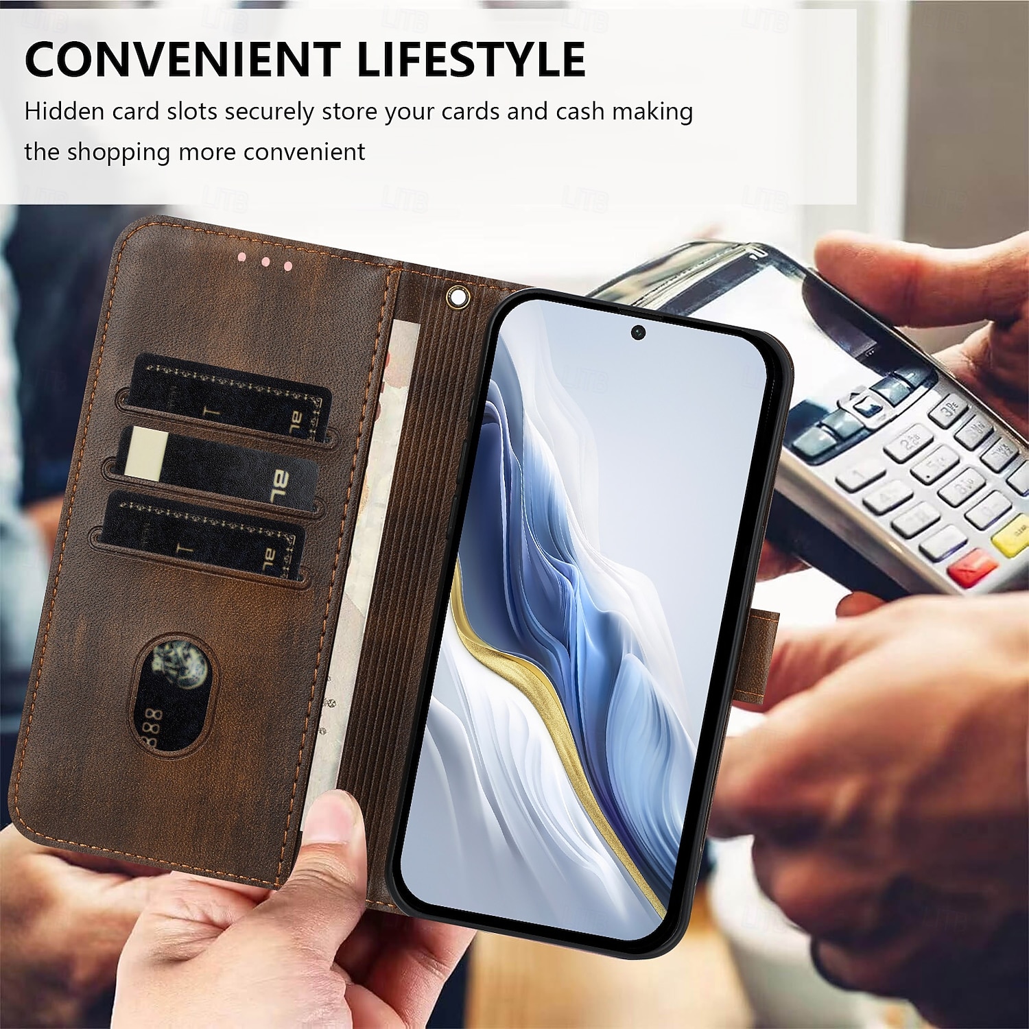 Phone Case For Samsung Galaxy S26 S26 Ultra Plus Wallet Case with Stand Holder Support Wireless Charging with Wrist Strap Retro TPU PU Leather 2026 - $15.99 –P17