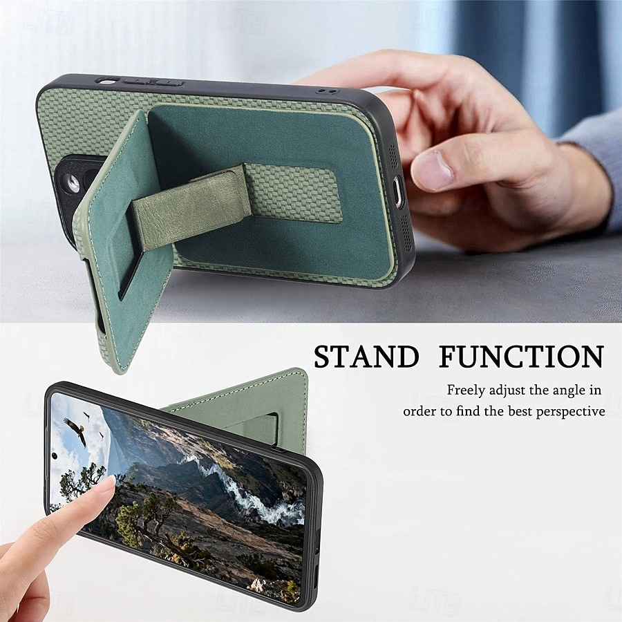 Phone Case For Samsung Galaxy S26 S26 Plus S26 Ultra Back Cover Wallet Case with Stand Holder Ring Holder Ring Buckle Retro TPU PU Leather 2026 - $12.99 –P4