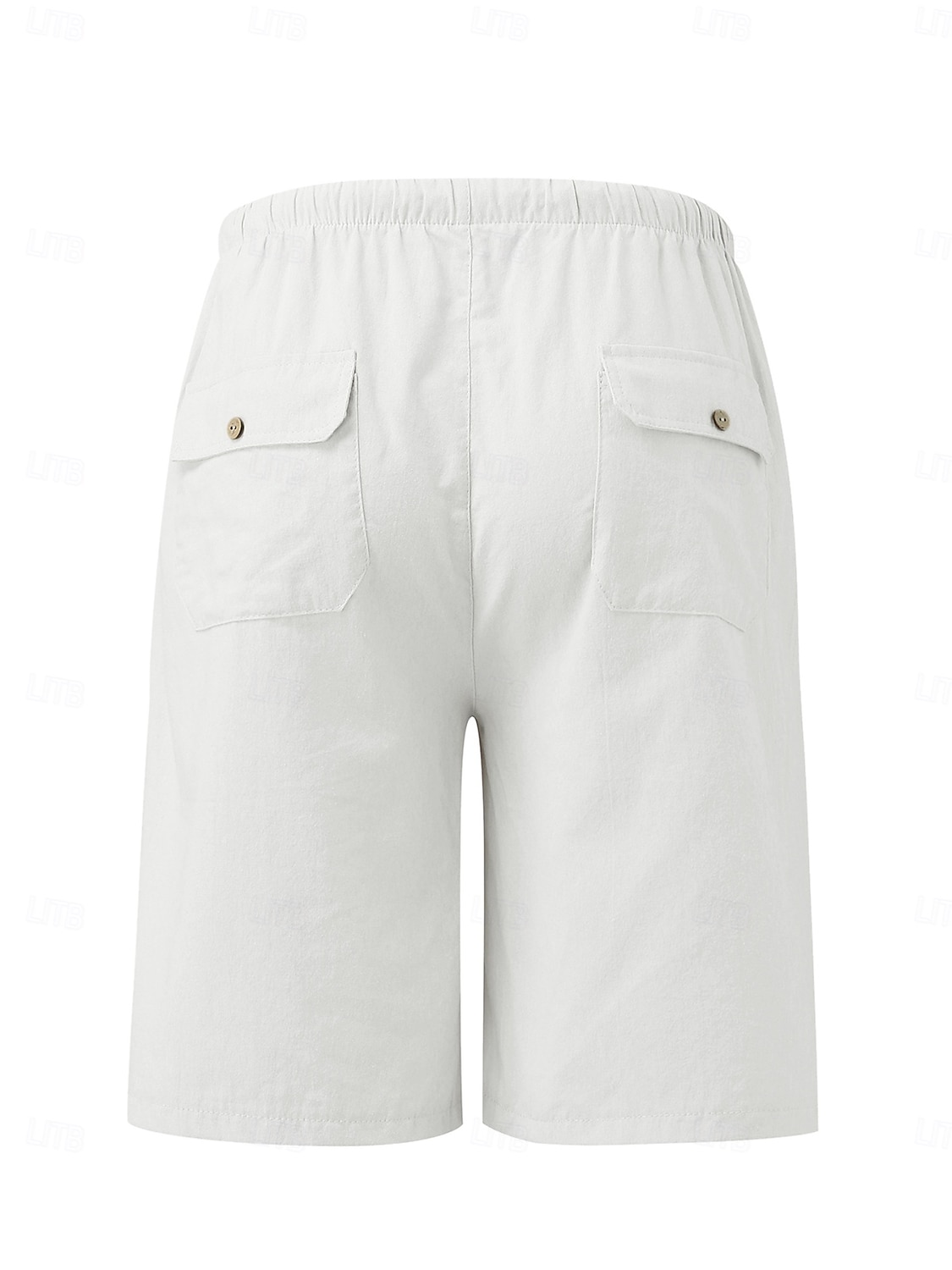 Per donna Pantaloni capri Shorts Shorts di Lino Pantaloncini Estivi Vacanza Moda Essenziale Lunghezza al ginocchio Vita media Semplice Coulisse Tasca Elastico in vita Leggero Traspirante Inelastico del 2026 a $19.99 –P4