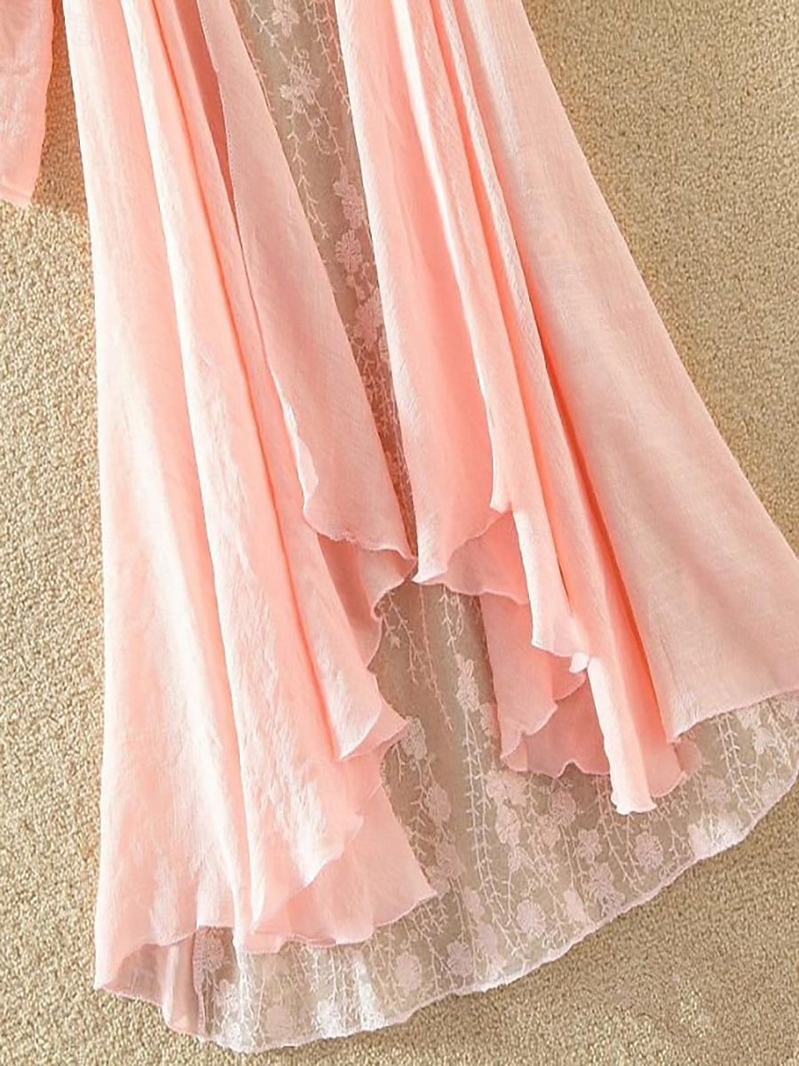 Per donna Costumi da bagno Copricostume Rashguard Canotta da bagno Vestiti Costume da bagno Arricciato Pizzo Patchwork Vacanza Abbigliamento da Spiaggia Floreale Scollo a V Manica Lunga Costumi da del 2026 a $19.99 –P8