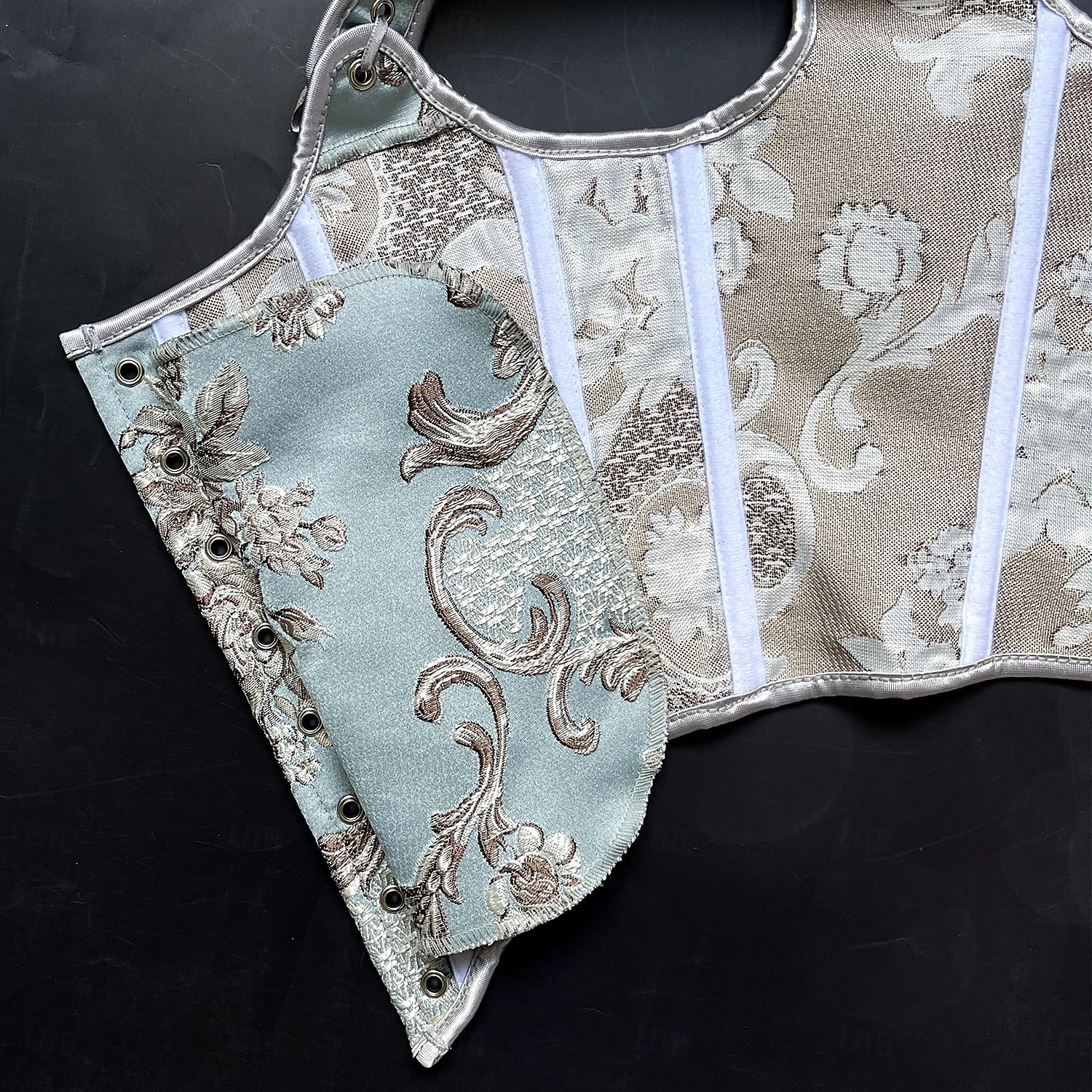 Medieval Renascentist Cottagecore Corset Corsaj Viching Țăran Cu Șiret Costume de fancy Pentru femei Celtic Fantezie Halloween Carnaval Performanță LARP Ren Faire Adulți Corset Corsaj 2026 - $38.99 –P7