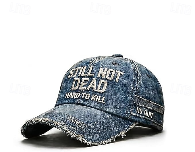 Cappellino da baseball Still Not Dead per uomo, cappello regolabile Hard to Kill, cappello da papà con umorismo vintage, cappello sportivo casual per esterni, cappello da baseball resistente in stile del 2026 a $21.99 –P10
