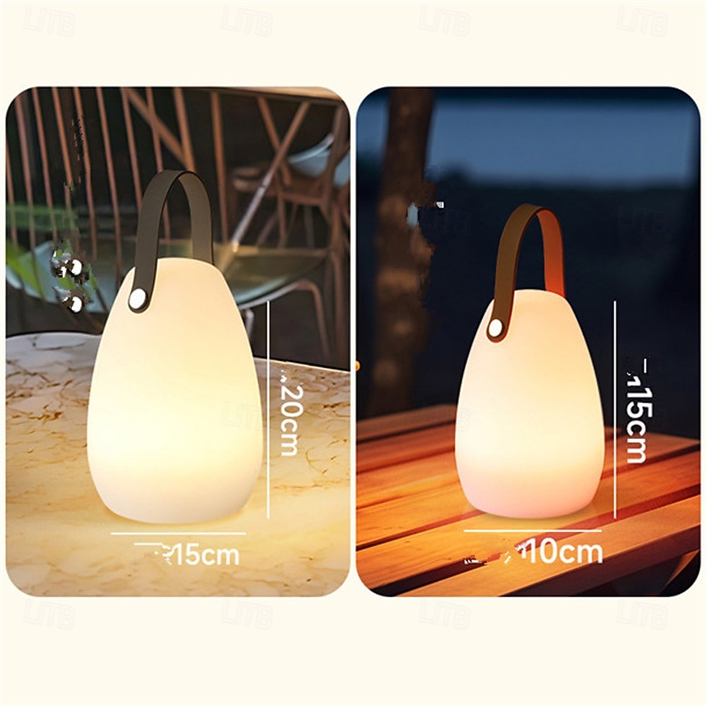 Recharge Colorful Portable Remote Control RGB LED Outdoor Waterproof Camping Book Lamp Atmosphere Light Party Decoration Light 2026 - $35.99 –P10