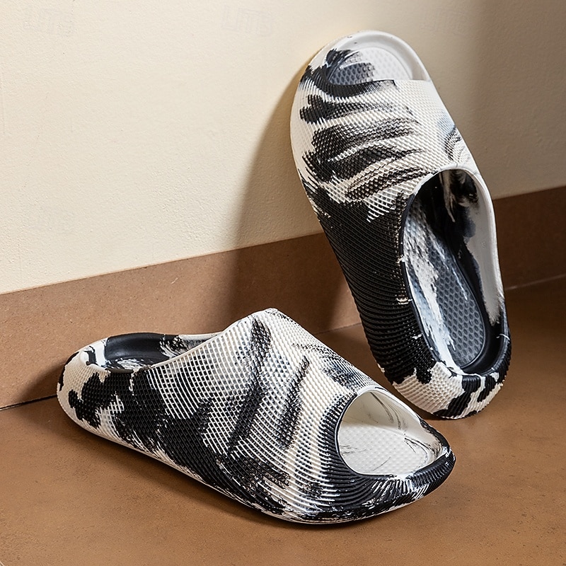 Lätta slip-on sommarstrandskor för män – bekväm ovandel i mjuk EVA, andningsbar öppen tå, halkfria vardagssandaler för poolkanten, semester och utomhusaktiviteter 2026 - $19.99 –P6