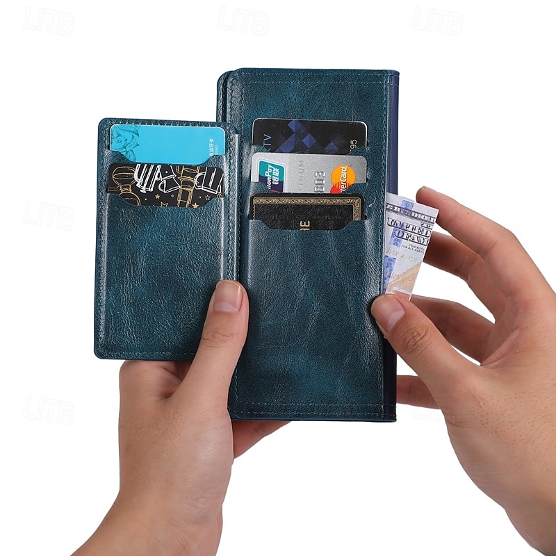 telefono Custodia Per Samsung Galaxy S26 S26 Plus S26 Ultra Custodia Portafoglio Cerniera Protezione Completa Cavalletto Retrò Pelle PU del 2026 a $20.99 –P11