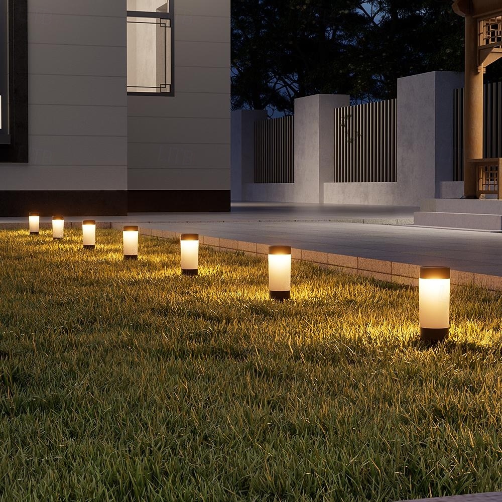 4 τεμάχια ηλιακά φώτα εξωτερικού χώρου για γκαζόν, αδιάβροχα φώτα για βίλα, μονοπάτια κήπου, διακοσμητικά φώτα, αυλή, λιβάδι, έδαφος, ένθετα φώτα 2026 - $46.99 –P8