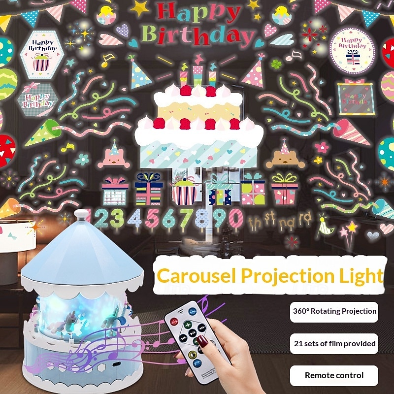 Проектор Свет Светодиодный ночник В помещении Изменение цвета 2026 - $51.99 –P2