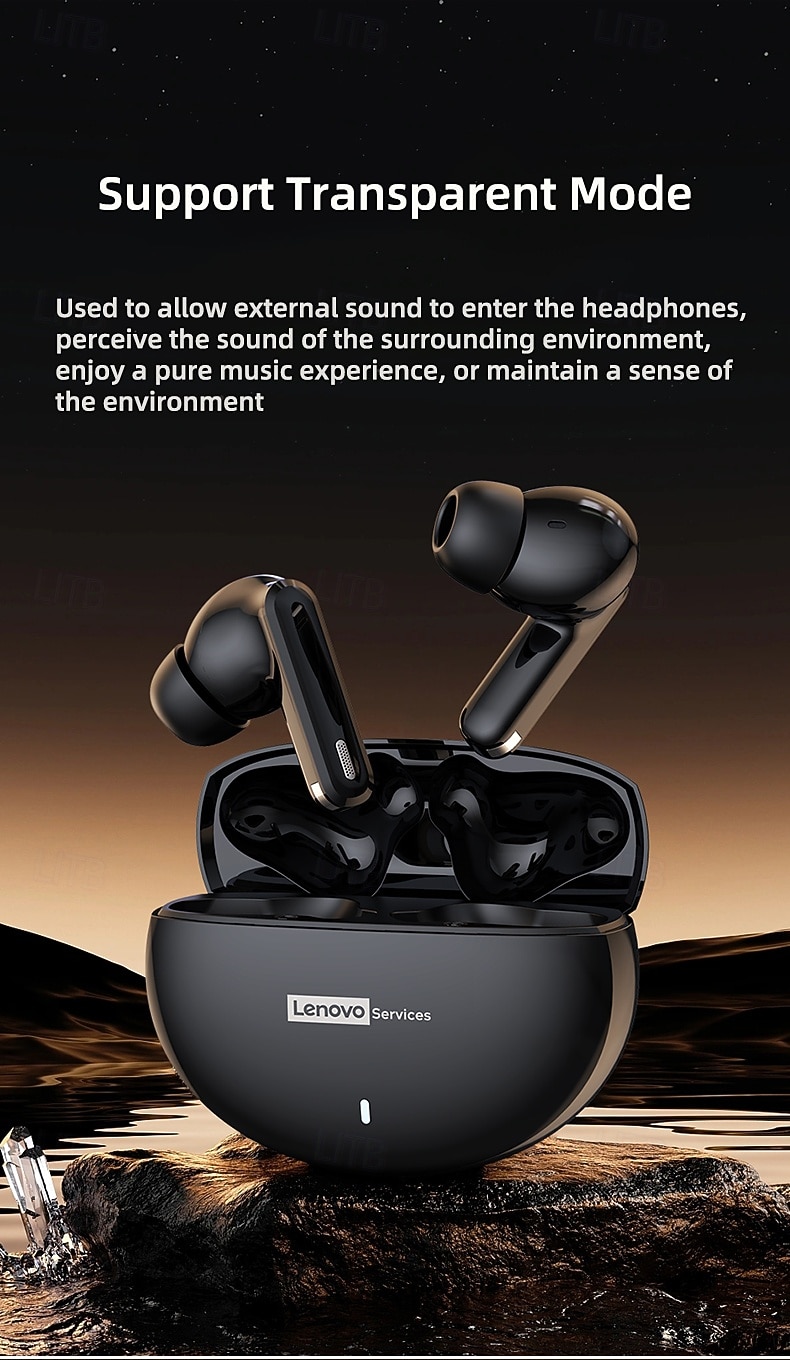 Lenovo LE253 Headphones TWS Wireless Bluetooth 6.0 ANC Noise Reduction HiFi Sound Earphones Game Sports Headset With Mic Earbuds 2026 - $27.99 –P5