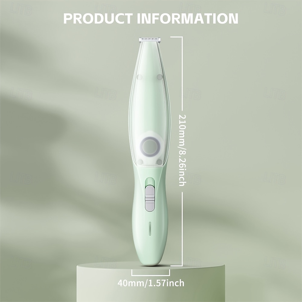 Wireless Dog Paw Trimmer with Strong Suction Vacuum | Automatic Hair Collection, USB Rechargeable, Low Noise, Suitable for Small and Large Dogs, Cats 2026 - $39.99 –P10