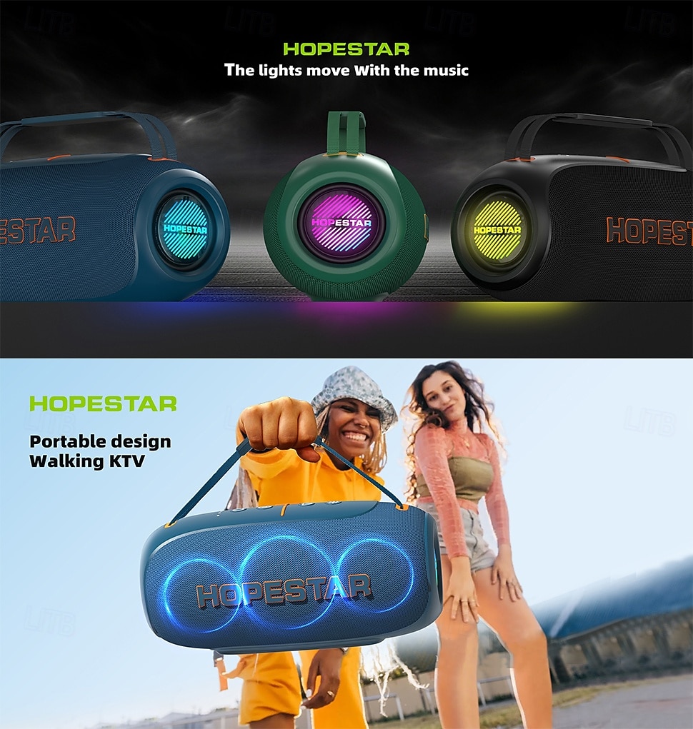 80W Bluetooth Speaker, BT 5.3 Wireless Portable Speaker with Deep Bass & RGB Lights, IPX6 Waterproof, 12000mAh for 2026 World Soccer Match Home Watch Party, Immersive Stadium Sound Experience 2026 - $137.99 –P2