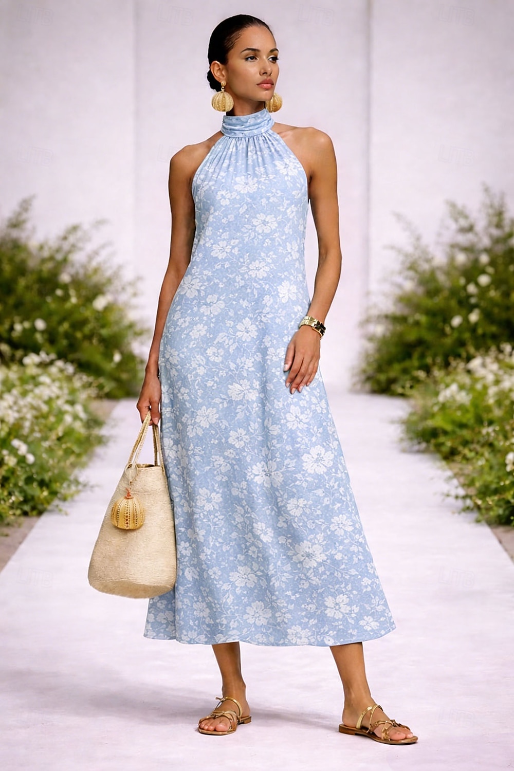 Per donna Abito Midi Vestito Casual Vestito in Chiffon Vestito a ruota Abiti Boho Chic Bohemien Vacanza Tropicale Spiaggia Ferie Data Vestibilità regolare Floreale Grafico Senza Maniche All'americana del 2026 a $39.99 –P3