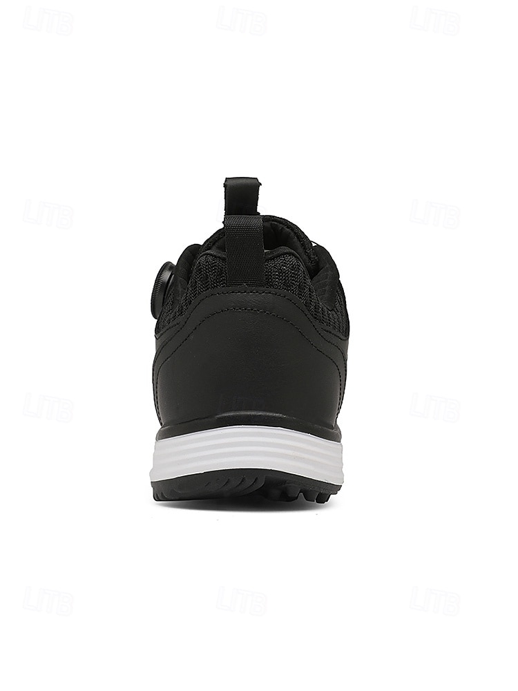 Men's Golf Shoes with Adjustable BOA Fit System – Premium Faux Leather, Stylish White Design for Golf & Outdoor Sports 2026 - $84.99 –P17