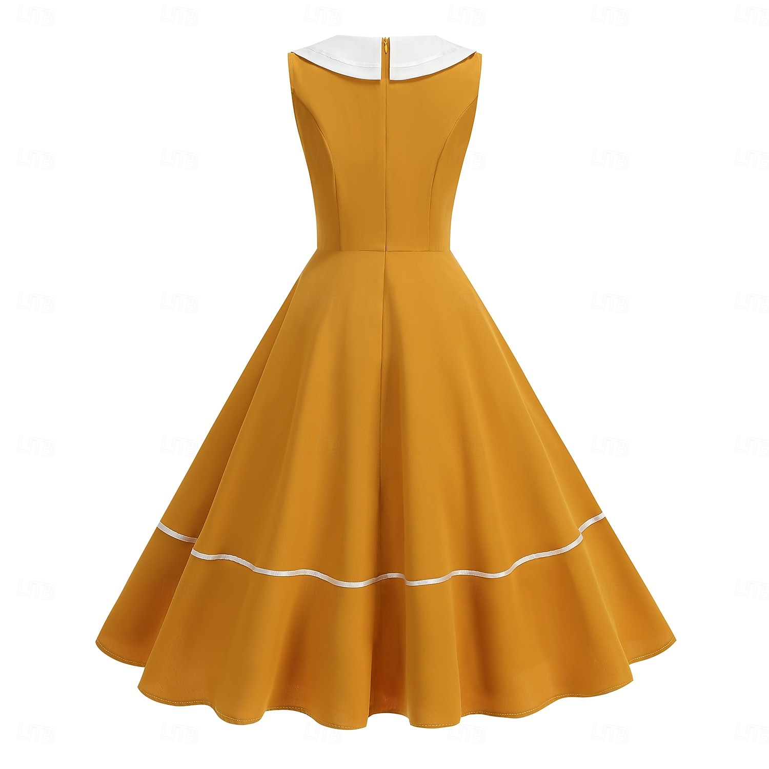 gold rockabilly dress Rockabilly Gold 1950s Vintage Dresses for Women for sale