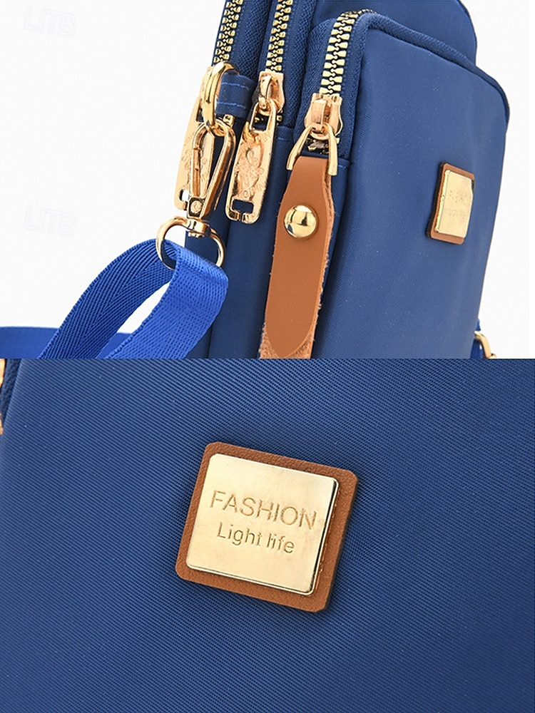 Dámská nepromokavá nylonová crossbody taška na telefon s více kapsami, nastavitelným popruhem, malá kabelka přes rameno pro běžné každodenní nošení, cestování, chůzi, běh a sport 2026 - $11.99 –P10