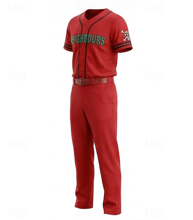 Ocean Adventurer Captain Straw Hat Pirate Cosplay Costume Outfits Anime Cosplay for Men's Kid's Adults' Halloween Carnival Party 2026 - $87.99 –P5